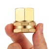 2 Pack Brass Garden Hose Threaded 1/2" NPT to 3/4"