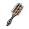 YSPARK YS-WD115 Wood Dragon Air Styler Straightening Brush, 11 Rows,