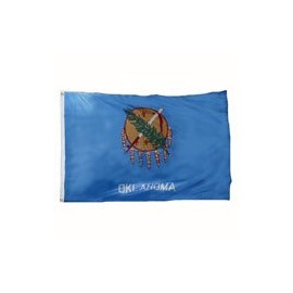 Oklahoma Flag 4 x 6 Feet Nylon - Outdoor