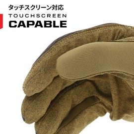 Mechanix Wear MFF-07-009 FastFit, Brown, M, Compatible with Touchscreens, EN388:3121XP EN13594 Passed, Washable