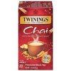 TWININGS 09185 Tea Bags, Chai, 1.76 oz, 25/Box