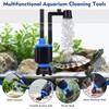 AQQA DC 36W Electric Aquarium Vacuum Gravel Cleaner 6-in-1 Multifunctional