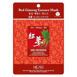 MJCARE Essence Masks Red Ginseng Set of 10
