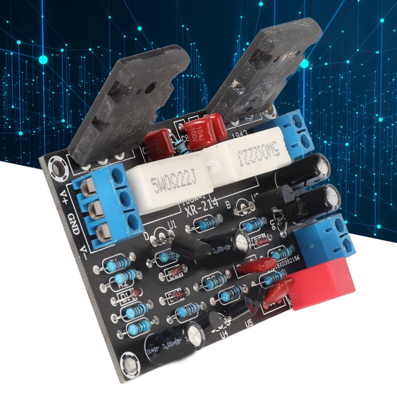 Power Amplifier Board Mono High Power 2SC5200 2SA1943 Quiet 100W