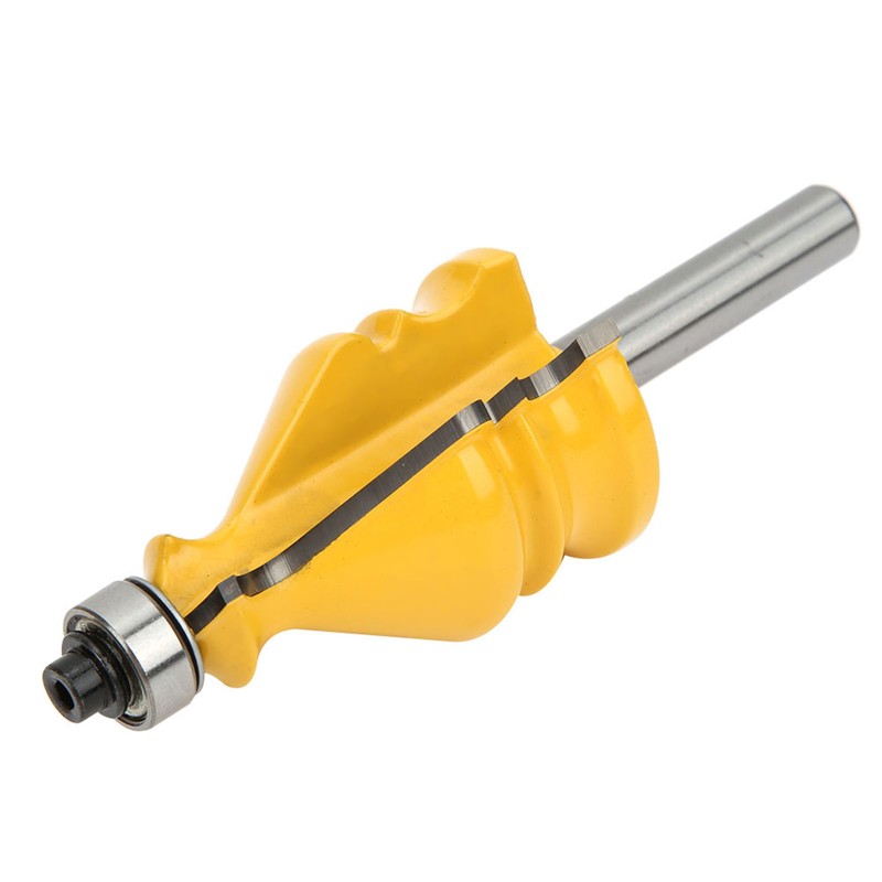 5pcs 8mm Shank Handrail Router Bit Cabinet Door Top Line