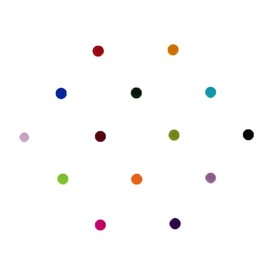 Comet Busters Small Round Multicolor Bindi (2mm) (BIN601)