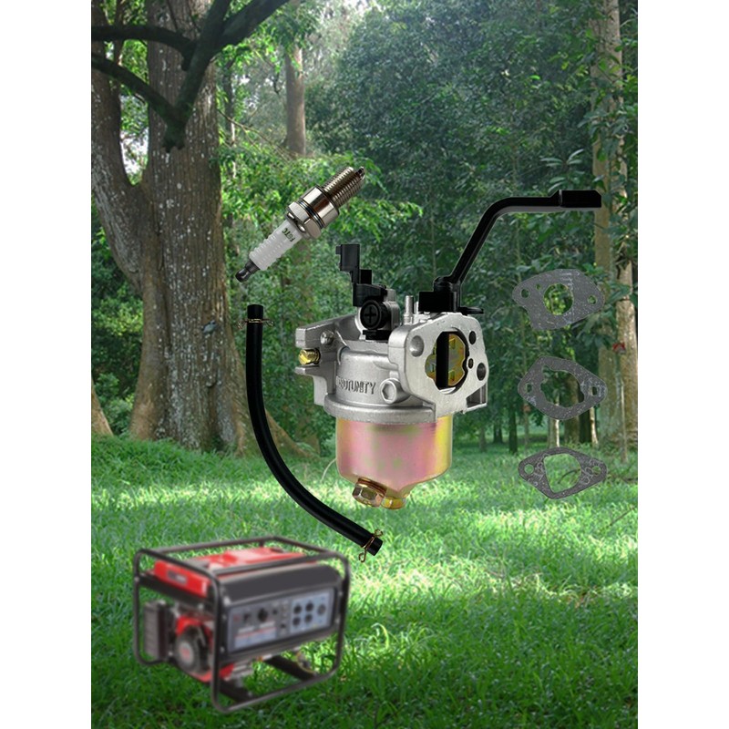 TURBOTUNITY Generator Carburetor Kit for Predator 4000 4375 Champion Honda