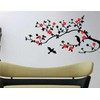Heaven Decors Vinyl Bird Wall, Door Sticker, 44.48 x 0.39