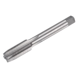 sourcing map Thread Milling Threading Tap 1/2"-20 UNF, Left Hand Machine HSS (High Speed Steel) 6542 Uncoated 4 Straight Flutes 2B Tolerance Grade