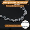 12 Pcs 6 Inch Mini Chainsaw Chain Replacement Chains for