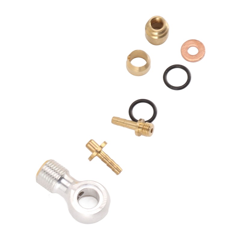 Bike Brake Hose Connector Reusable Olive Connecting Insert Hydraulic Connector