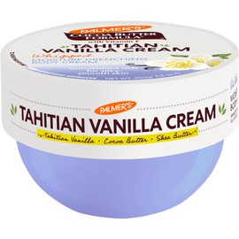 Palmer's Cocoa Butter Formula Tahitian Vanilla Body Cream, Crema Humectante con Manteca de Karité y Vitamina E para una Piel Más Suave, Humectación 72 Horas, Dermatológicamente Probada, 250g