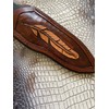 Leather Knife Sheath for Buck 692 Vanguard or Zipper. Tooled