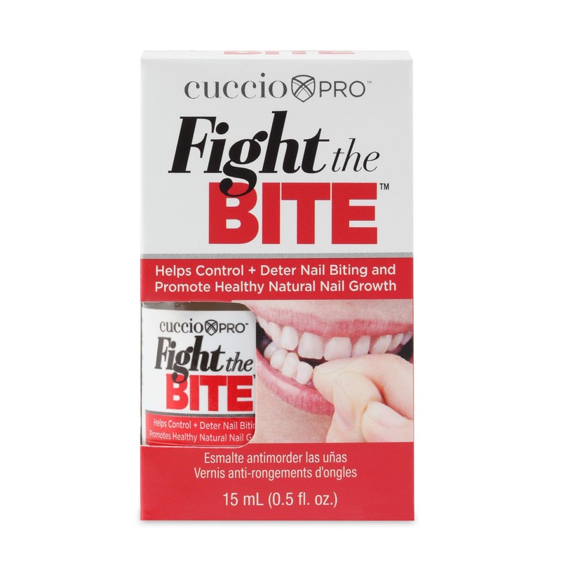 Cuccio Fight The Bite - Clear No Bite Nail Polish