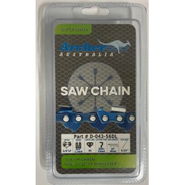 16" Archer Chainsaw Saw Chain 3/8LP .043 56DL compatible with the Echo 58 volt cordless CCS-58V4AH and the Milwaukee MS18 Compatible with Oregon 90PX056G R56