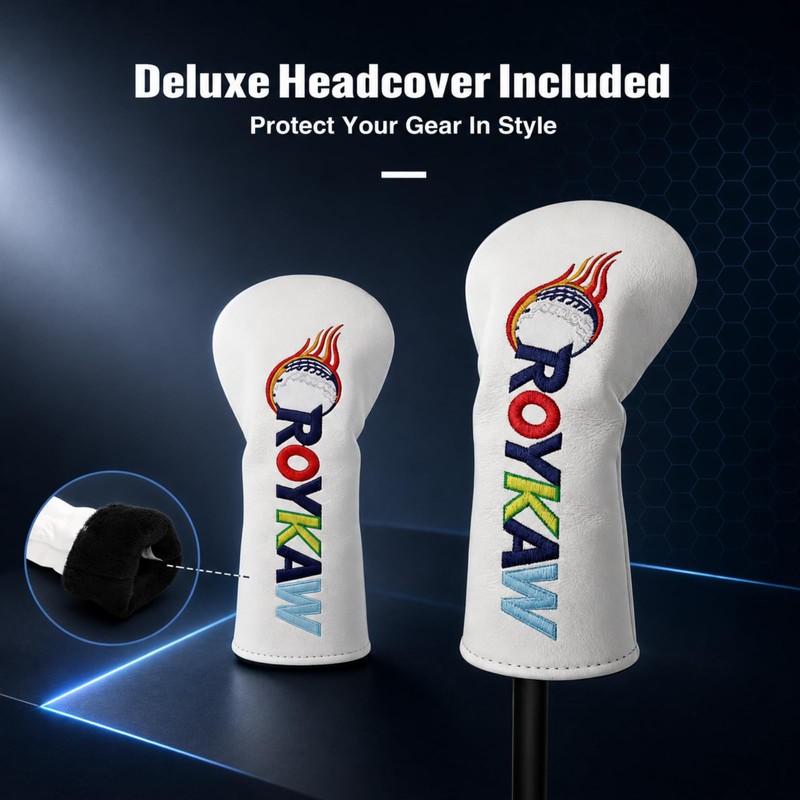 Roykaw 5 Hybrid Golf Club for Right Hand, 24 Degrees