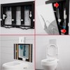 SPARES2GO Luxury Flush Plate Kit for Concealed Toilet Cistern Wall