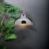 Chrome Ceiling Light Shade Metal Kitchen Lamp Shade Pendant Lighting