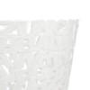 balvi Papierkorb Letters Farbe weiß Kunststoff 30 cm