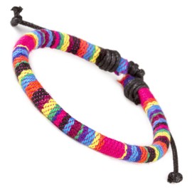 Stands Out, Supplying Outstanding Gifts Whirlybird Lifestyle Bracelet Adults Kids Adjustable Friendship Colourful Leather Beaded