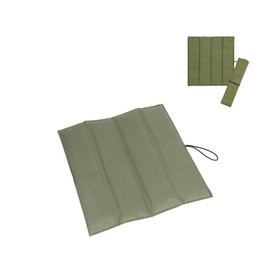 DWUENT Folding Sit Mat - Waterproof, Thermally Insulated, 31x32cm Lightweight 57g - Portable Seat Cushion for Camping, Hiking, Fishing Essentials - Olive Green