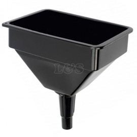 L&S Engineers Rectangular Garage Funnel with Filter