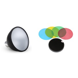 Godox AD-S2 with AD-S11 Color Gel, Standard Reflector with Soft Diffuser for Godox AD200 AD200Pro AD200Pro II AD180 AD360 AD360II Flashes