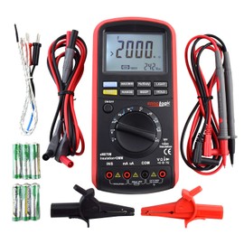 eM870M Insulation Tester by ennoLogic 50/100/250/500/1000V – Megohmmeter & Multimeter with 50k to 2G Ohms Insulation Resistance, DC/AC TRMS Voltage, Current, Capacitance, Frequency, and Temperature