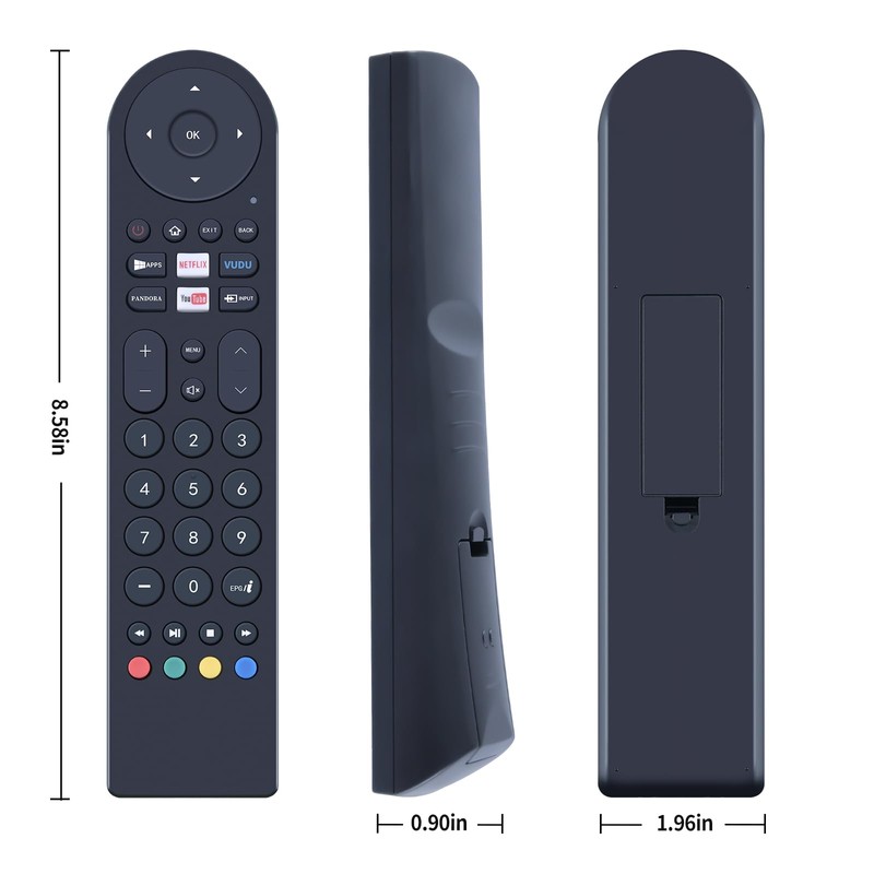 Replacement Remote Control Compatible with RCA LED Smart LCD TV