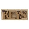 QUARY 5217086BR Key Hook Keys Key Chain Brown