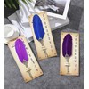 Gullor Calligraphy Feather Quill Pen and 5 Calligraphy Nibs for