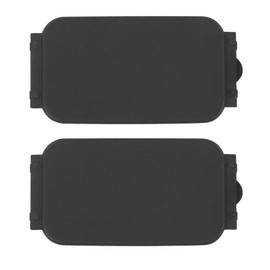 CNNELL Bed Rail Cap Plastic Bedrail Insert Plug Box 2pcs Compatible with Ford F150 2015-2023/Fit Ford F250 F350 Super Duty 2017-2023 (for Either Side Molding On 5.5'/6.5'Foot Beds)