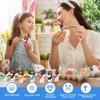 Voopurbic 200 Pcs Mini Jesus Figurines Bulk, Multi-Colors Little Jesus