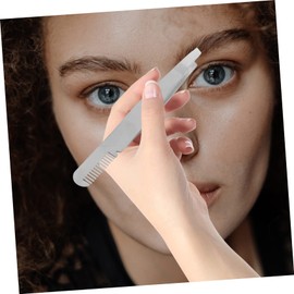 CAXUSD Facial Hair Remover Tweezers Set 4pcs Precision Eyebrow Tweezers for Grooming Rose Gold