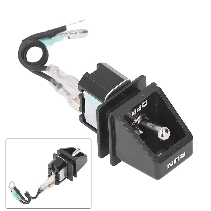 Outboard Motor Stop Switch, 87‑91941A8 Stainless Steel Marine Boat Motor
