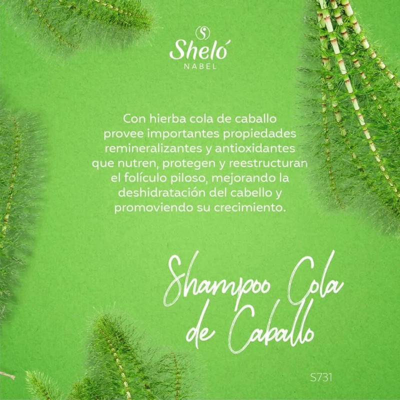 Shampoo Cola Caballo Shelo Nabel