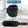 Gym Ankle Cuff, 2 PCS Ankle Straps for Cable Machines