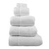 Homescapes White Supreme Luxury Face Cloth/Flannel 700 GSM Combed 100%
