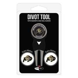 Team Golf 25745: Colorado Buffaloes Divot Tool Pack with 3 Golf Ball Markers