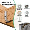 Heavy Duty 2X8 Joist Hanger 14 Gauge LU28 Galvanizing Face