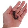 BUGUUYO 12pcs Multi Purpose S Hooks Plastic Clip Hangers for