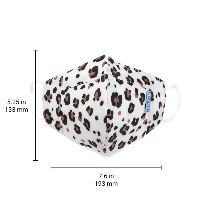 Dr. Talbot's Adult Washable Cup-Shaped Cloth Face Mask for Personal