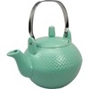 Ebros Gift Imperial Spotted Texture Teapot With Stainless Steel Handle