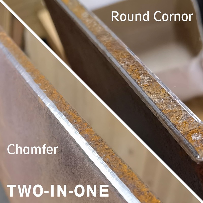 2-in-1 Mini Air Chamfer Tool for Chamfering and Round Cornor