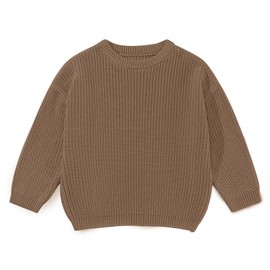 ESHOO Baby Girl Boy Knit Sweater Blouse Toddler Fall Winter Pullover Sweatshirt Warm Crewneck Long Sleeve Tops for Infant Kid