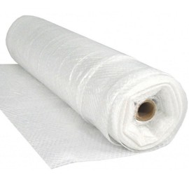 Farm Plastic Supply - String Reinforced 4 Year UV Resistant 10 mil Clear Greenhouse Plastic Sheeting - 4 Year UV Resistant Polyethylene Greenhouse Film, Hoop House Green House Cover (6' x 25')