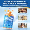 Digestive Enzymes with Probiotic Gummies, Multivitamins, Calcium, Magnesium - All