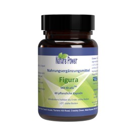 Figure with ID-alG™ | For Overweight Non-Obesity | by Nature Power | 100% Natural | 60 Vegetable Capsules | Vegan and GMO Free