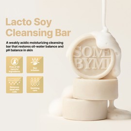 SOME BY MI [SOME BY MI]Lactosoy Low PH Morning Cleansing Bar 90g