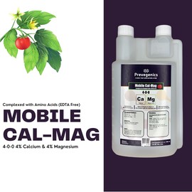 Mobile Cal Mag Liquid Fertilizer | (32 fl. oz.) | 4-0-0 | 4% Calcium & 4% Magnesium | All Growth Stages | Liquid Fertilizer for Vegetables and Fruits | Indoor & Outdoor Use